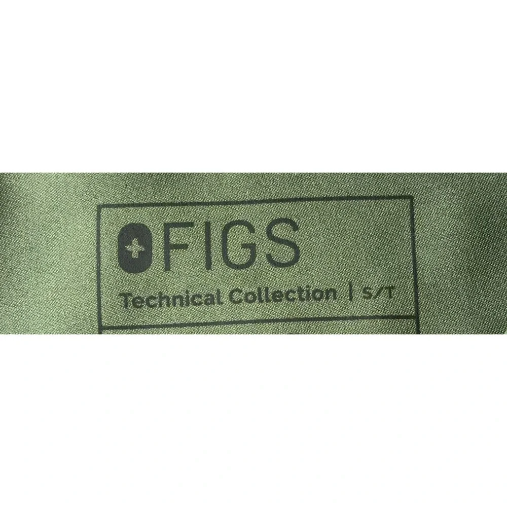 Figs Tansen Classic Cargo Jogger Scrub Pants Mens Size Small TALL Moss Green NWT